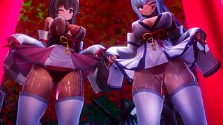 Konosuba Aqua Hentai with Explicit Cartoon Scenes