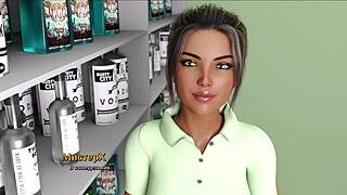 my girlfriend's pussy excites me in this game