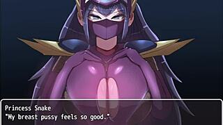 Hero dominated as women play with his monster cock in villainess quest part 5