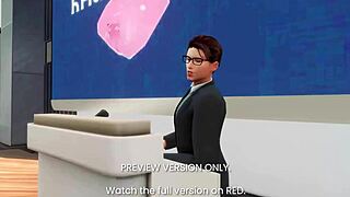 My Art Professor's 3D Hentai Preview!