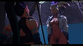 K da girls lick pussy in hot lesbian scene.