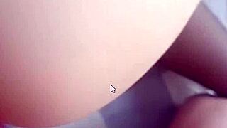 sexy asian bent over for quickie fucking and riding