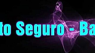 That brunette showing off in thong on Porto Seguro beach