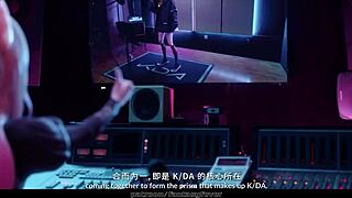 K da girls lick pussy in hot lesbian scene.