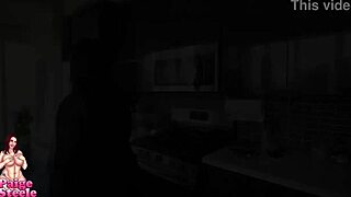 Fat Curvy Anime Girl Moans While Bent Over Taking Cock Cum in Mouth