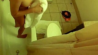 Brett Rossi's solo shower scene in the middle of the action