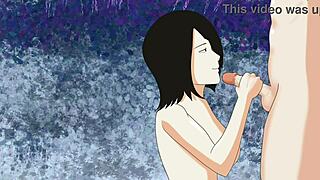 Mikasa From Attack On Titan Gives Head And Gets Nailed In Cave