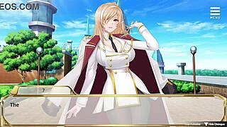 Watch your elf queen dominate you with feet and force you to cum!