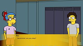 3D animated Lisa Simpson in all her naked glory in The Simpsons: SimVill 2