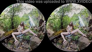 Erotic Yanks Beauty Endza Toys Her Pussy With Vibrator In Vr