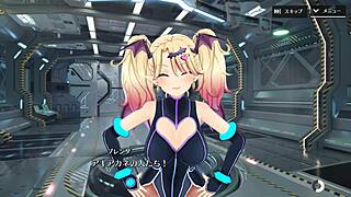 in shangri-la drive, brenda sr+ performs as akiakane's idol with inner voice, hentai style.