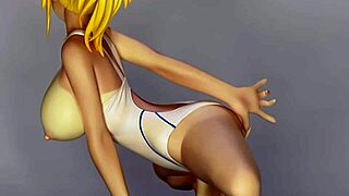 Takaoka Mizuki In Mizugi Kanojo The Animation Beer Server Version