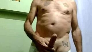 excited with pleasure in gay masturbation?