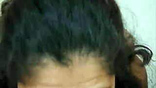 Latina Wife Gives Close Up Blowjob and Ass Sex