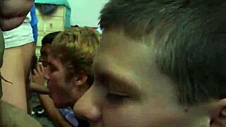 amateur gays in real dorm orgy feels casual