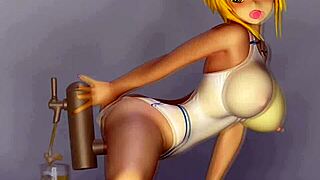 Takaoka Mizuki In Mizugi Kanojo The Animation Beer Server Version