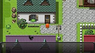 A redhead girl saves the boy she loves from bandits