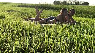 Damn, banging this skinny blonde Russian backstage is pure fire!