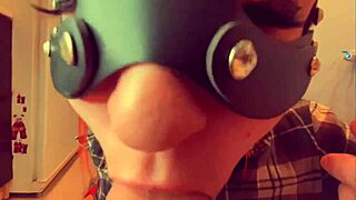 redhead receives cumshot in throat during pov scene