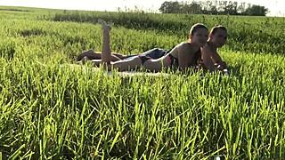 Damn, banging this skinny blonde Russian backstage is pure fire!