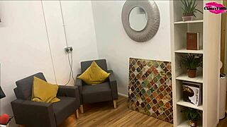 Intense bts with classy filth at porn studio