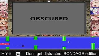 Don't get distracted in this bondage game challenge