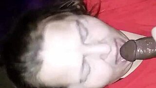 First Time Sucking This Cock with Sloppy Wet Action Every Second  