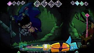 Boyfriend Goes Wild in Friday Night Funkin Furry Game Action. Parallax Redefined With Anime Heat!