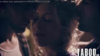 Petite Zoey Monroe in a hot cowgirl and doggystyle scene in the middle of nowhere