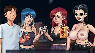 summertime saga with small tits 😍