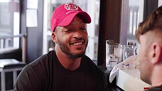 Gay Firefighters Michael Boston and Dillon Diaz Fuck in the Club