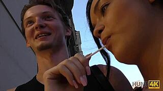 In this emotional pickup, she fucks for the engagement ring, feeling intense pleasure