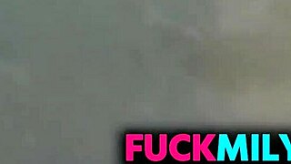 stepdad enjoys lunch with lily adams in family setting