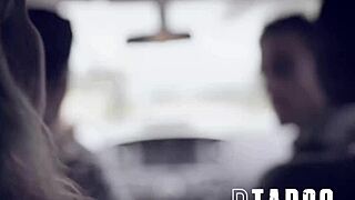 Petite Zoey Monroe in a hot cowgirl and doggystyle scene in the middle of nowhere