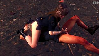 Curvy Police Girl in Cute Outfit Gets Arrested