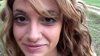 Wild Slut Nicole Rossi Chokes On Thick Rod