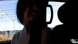 Public vacation sex in different positions and with anal sex