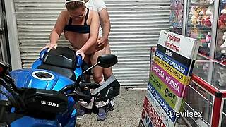 Feeling the thrill of being caught masturbating behind bars