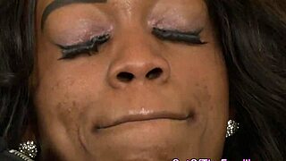 Real Ebony Teen In Family Setting.