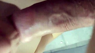 What delight, she cleans up after big mess