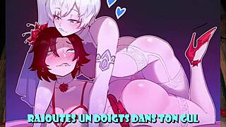 Weiss Dominates in RWBY Hentai
