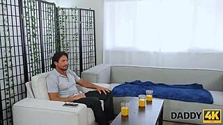 Petite American girlfriend cheats and gets punished