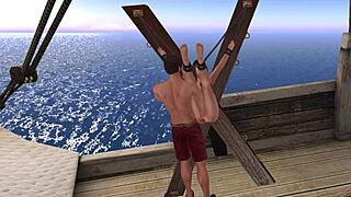 Jess explores surrender cove.