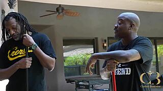 Cougar Takes Two Monster Cocks in Wild Interracial Play. Is She Ready for Double Deepthroat?