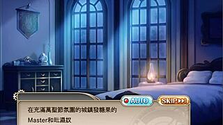 anime hentai girl fingering to orgasm with small tits