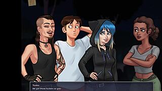 summertime saga episode 67 with cartoon characters and game adventures 😊