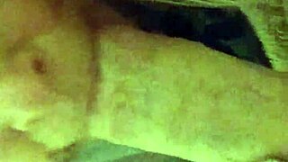 Johnny gets some head! The blonde gives an intense blowjob, sucking hard and deep!