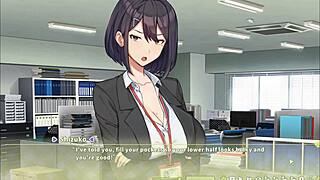 Summer clover harem hentai game ep 1 fired because of his giant cock!