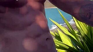 Brazilian men cruising on beaches