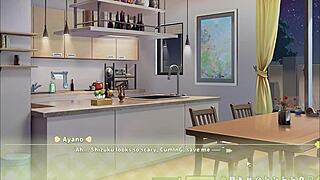 Summer clover harem hentai game ep 1 fired because of his giant cock!